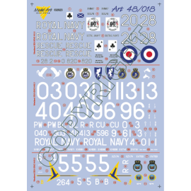 Decals Royal Navy:Westland SEA KING HAS.1706 NAS, 819 NAS, 820 NAS & 824 NASWestland SEA KING HAS.2824 NAWestland SEA KING HU.57